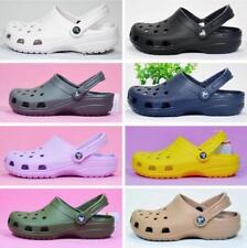 Sandálias unissex casual tamanco de crocodilo slip on feminino tamanho sapato amigável à água novas comprar usado  Enviando para Brazil