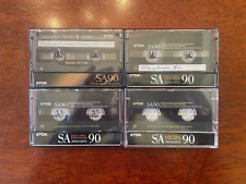 TDK SA 90 High Position Type II Cassette Tape - LOT of 4 - Sold as Blank for sale  Shipping to South Africa