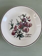 Villeroy & Boch Botanica Small Plate5 1/2 in Lathyrus Tuberosus Flower for sale  Ventnor City