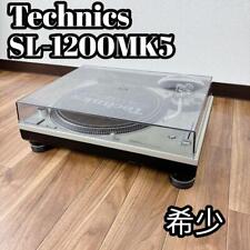 Używany, Gramofon Technics SL-1200MK5 srebrny bezpośredni napęd DJ SL1200MK5 SL1200MK5 rzadki używany w idealnym stanie  na sprzedaż  Wysyłka do Poland