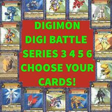 Digimon Card Game Digi-Battle SERIES 3 4 5 6 Singles - Choose your Cards! LP for sale  Shipping to South Africa