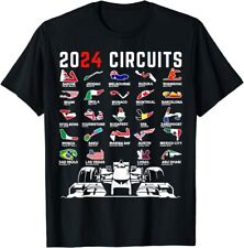 2024 Fórmula Carreras Pista Fórmula Coche Fórmula Carrera Fanático Camiseta Hombres Mujeres Niños NUEVA segunda mano  Embacar hacia Argentina