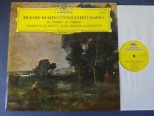 BRAHMS - CLARINET QUINTET LP, Amadeus Quartet, Karl Leister, DG 139 354 tweedehands  verschepen naar Netherlands