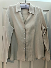 Linen blouse top for sale  Shipping to Ireland