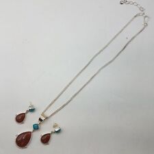 925 earrings necklace set for sale  Seattle