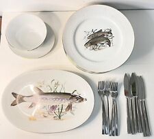 Fischservice servierplatte fis gebraucht kaufen  Kaufbeuren