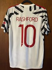 Autêntica camisa Manchester United 2020 2021 3rd #10 Rashford M B63 comprar usado  Enviando para Brazil