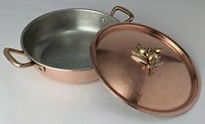Ruffoni Historia Hammered Copper 4.5 Qt. Brasier w/ Bronze Handles & Olive Knob for sale  Shipping to South Africa