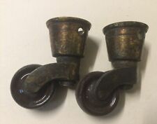 Pair cup castor for sale  LINCOLN