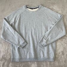 Public Rec Weekend Crew Sweater Men 2XL Heather Silver Spoon French Terry NWOT for sale  Shipping to South Africa