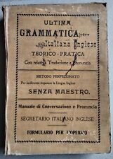 Ultima grammatica italiana usato  Arezzo