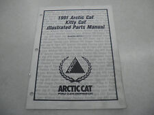 Used, Arctic Cat 1991 Kitty Cat Snowmobile Illustrated Parts Manual  for sale  Shipping to Canada