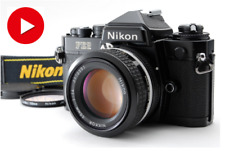 Leia! [Quase em perfeito estado] Câmera de Filme Preta Nikon FE2 + Lente Ai Nikkor 50mm f1.4 JAPÃO comprar usado  Enviando para Brazil