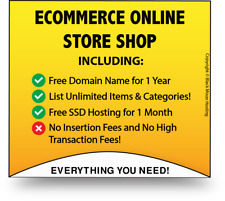 Web design ecommerce for sale  Ridgewood