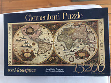 Używany, Clementoni Puzzle 13200 elementów Nova Totius Terrarum Sive Novi Orbis Tabula na sprzedaż  PL