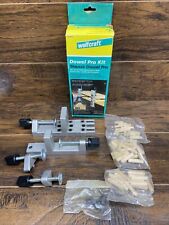 Wolfcraft 3751 Aluminum Dowel Pro Doweling Jig Kit Wood Joining Easy Joints Nice, used for sale  Shipping to South Africa