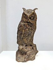 Vintage brass owl for sale  PINNER