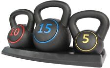 3pcs kettlebell weight for sale  SALFORD