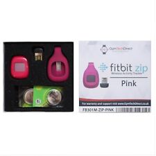 Monitor de atividade sem fio Fitbit Zip (FB301M) + 2x novas baterias - rosa magenta comprar usado  Enviando para Brazil
