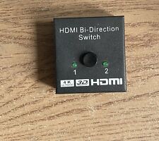 Divisor de interruptor bidirecional HDMI 1 em 2 saídas / 2 entradas 1 saída para monitor de TV comprar usado  Enviando para Brazil