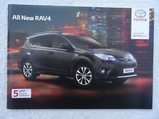 Toyota rav4 brochure for sale  BOURNEMOUTH