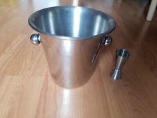 Metal ice bucket for sale  BOOTLE