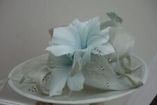 aqua wedding hat for sale  TAMWORTH