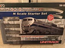 Kato N Scale GE P42 Amtrak Phase IVb #161 Starter Train Set with Track ~106-0017 for sale  Aberdeen