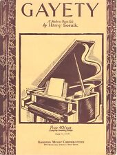 Partituras solo para piano HARRY SOSNIK GAYETY 1935 comprar usado  Enviando para Brazil