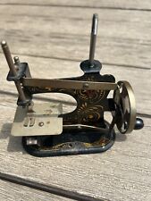 Antique Toy Hand Crank Mini Sewing Machine German Style Unmarked, used for sale  Shipping to South Africa