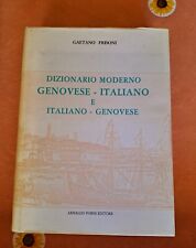 Dizionario genovese italiano usato  Italia