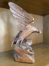 Scultura aquila legno usato  Milano