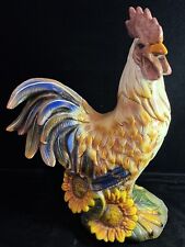 Large ceramic rooster for sale  Trumbauersville