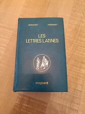 Livre lettres latines d'occasion  Guérigny