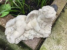 Stone cherub lyeing for sale  HENGOED