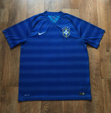 Camiseta deportiva de fútbol Brasil Thiago Silva 2014 2015 de la Copa Mundial de Fuera para hombre talla XL segunda mano  Embacar hacia Mexico