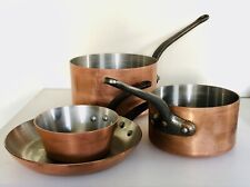 copper saucepans for sale  LONDON