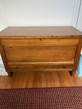 antique chest trunk pine for sale  Wake Forest