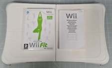 Nintendo Wii Balance Board - Inc Wii Fit and Board Manual - Cleaned & Tested. for sale  Shipping to South Africa