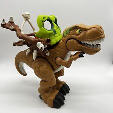 Usado, Fisher Price Mattel Imaginext Dinosaur T-Rex Catapulta Sonidos Rugido Juguete Dino segunda mano  Embacar hacia Mexico