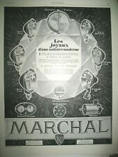 Publicite presse marchal d'occasion  Mazamet