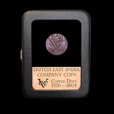 RARO Dutch East India Co. Moneda - Coit de cobre - con estuche de exhibición segunda mano  Embacar hacia Argentina