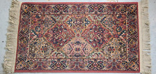 KARASTAN #717 Multicolor Pattern Kirman 2.5 ft x 4ft Area Rug 100% Worsted Wool, used for sale  Shipping to South Africa