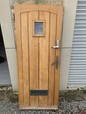 solid oak front door for sale  WETHERBY