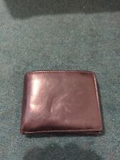 Genuine leather wallet for sale  LONDON