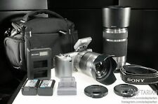 SONY NEX-5N+ 18-55/3.5-5.6 (SEL1855) + 55-210/4.5-6.3 (SEL55210) + accessories for sale  Shipping to South Africa