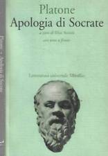 Apologia socrate. platone. usato  Italia