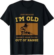 New Limited Funny Shotgun Gun Shooting and Skeet Shooting Old Man T-Shirt for sale  Shipping to South Africa