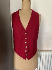 Vintage red wool for sale  CANTERBURY
