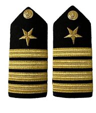 Navy captain shoulder for sale  Shipping to Ireland